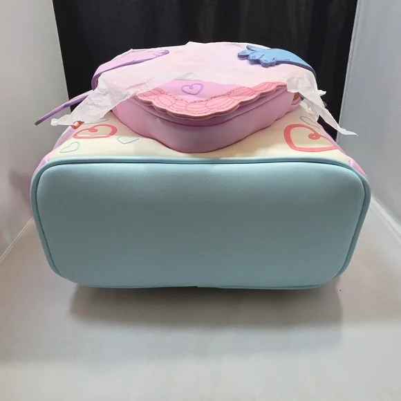 Loungefly Disney Stitch & Angel Be Mine Mini Backpack NWT - Picture 6 of 6